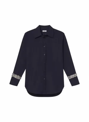 A.L.C. - Calvin Embellished Sleeve Shirt