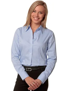 BENCHMARK Women's Fine Twill Long Sleeve Shirt M8030L