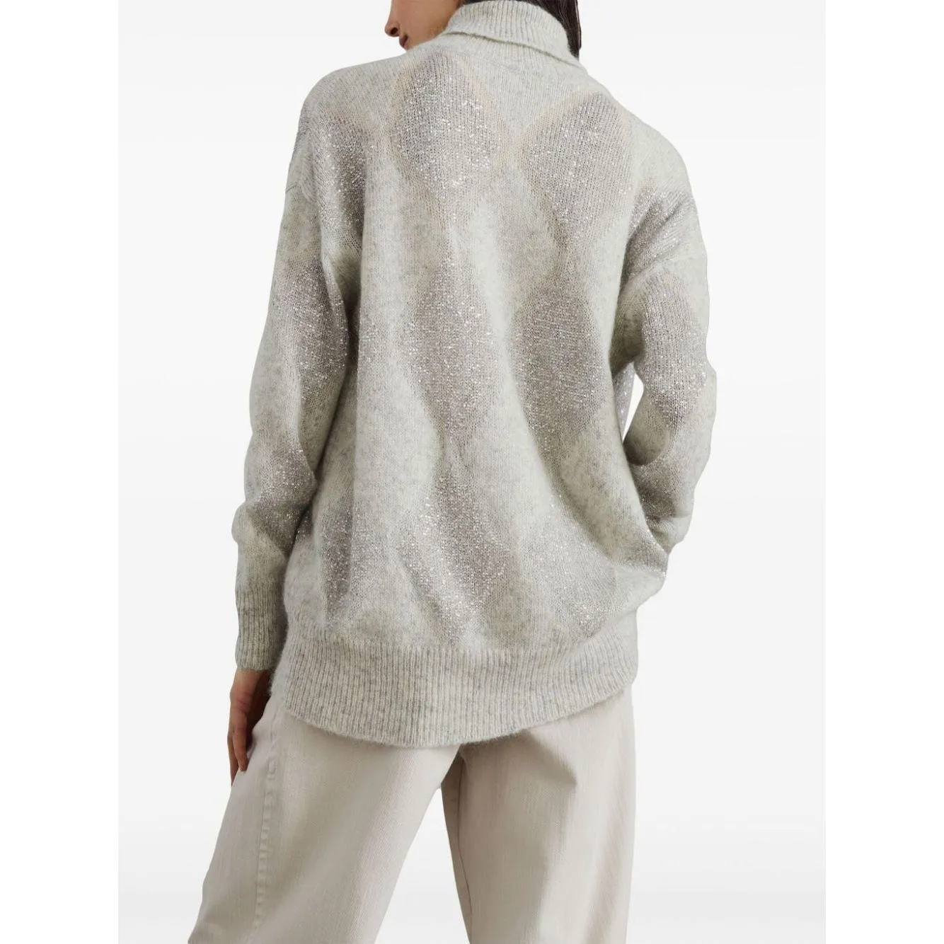 Brunello Cucinelli Sweaters Grey