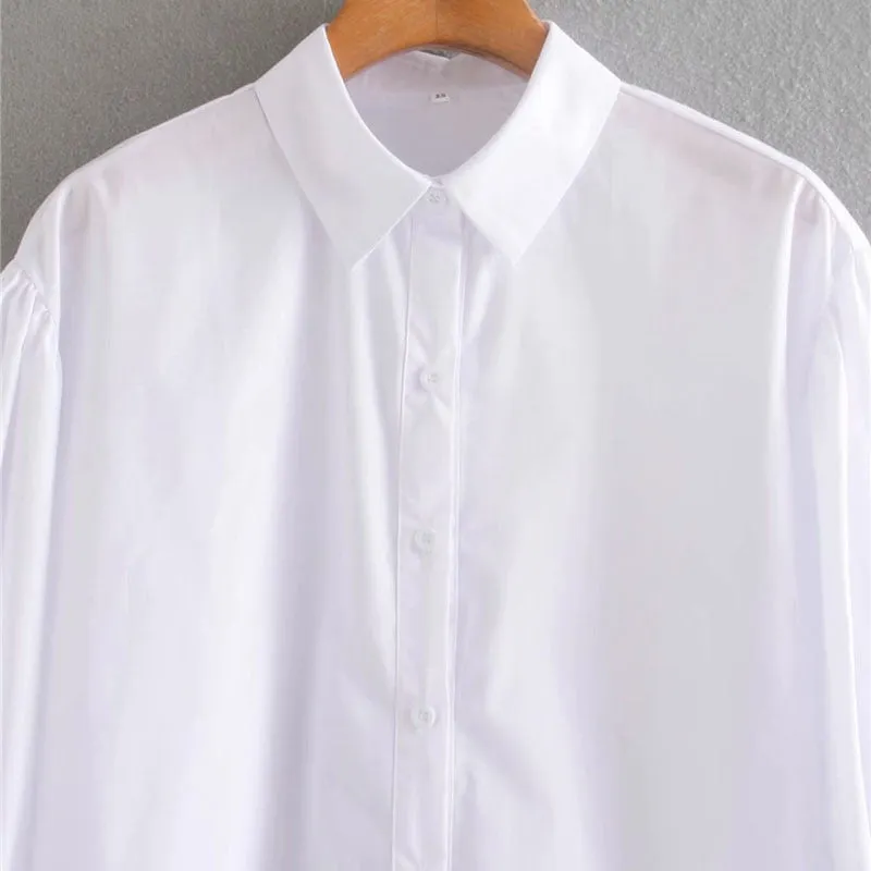 BUTTON-UP LOOSE SHIRT