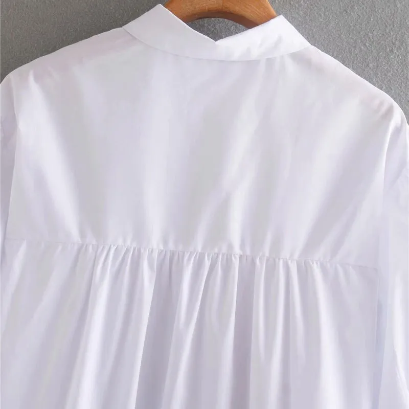 BUTTON-UP LOOSE SHIRT