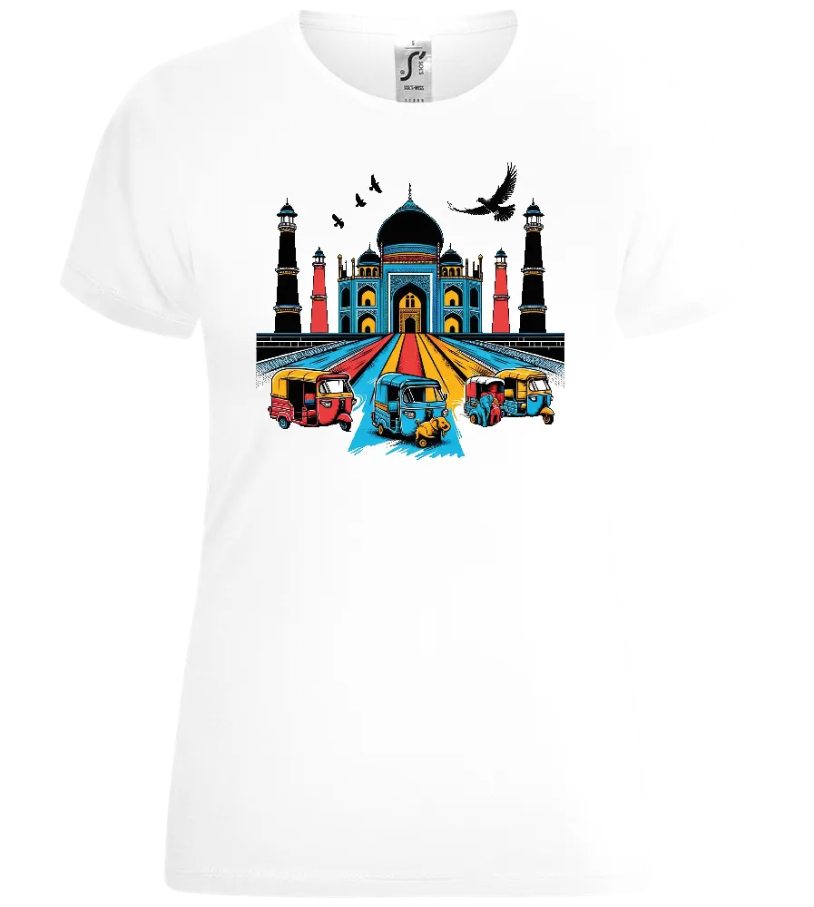Colors of India Design - Comfort women's t-shirt
