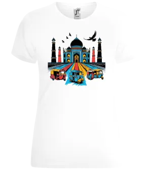 Colors of India Design - Comfort women's t-shirt