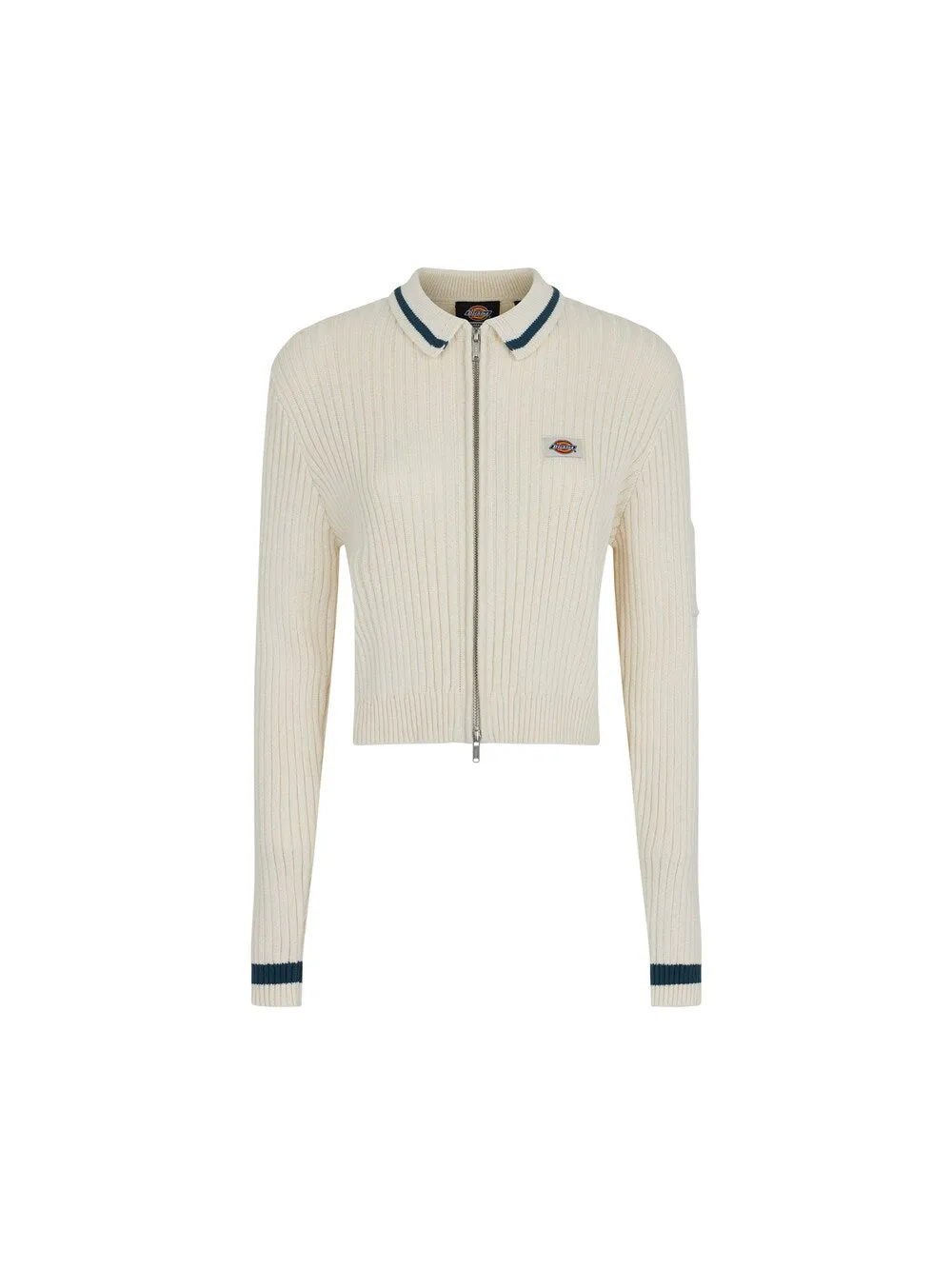 Dickies ELKHART knitted cardigan, ecru