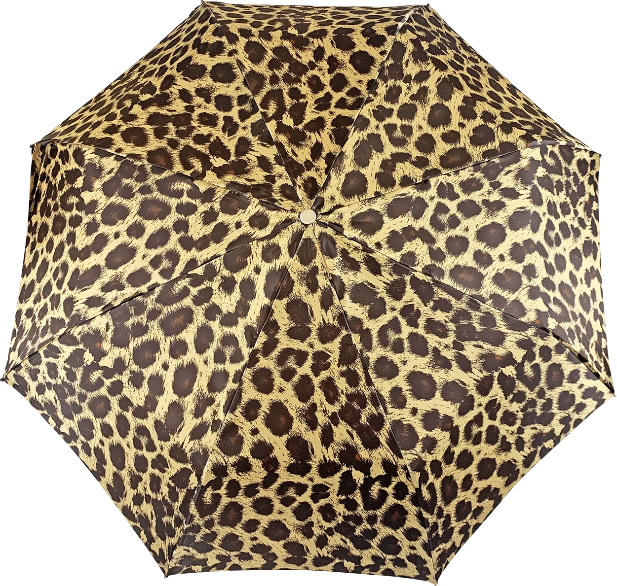 Elegant leopard design with filigree handle