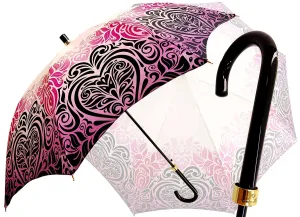 Elegant Women's Umbrella Abstract Design, Awesome Colors