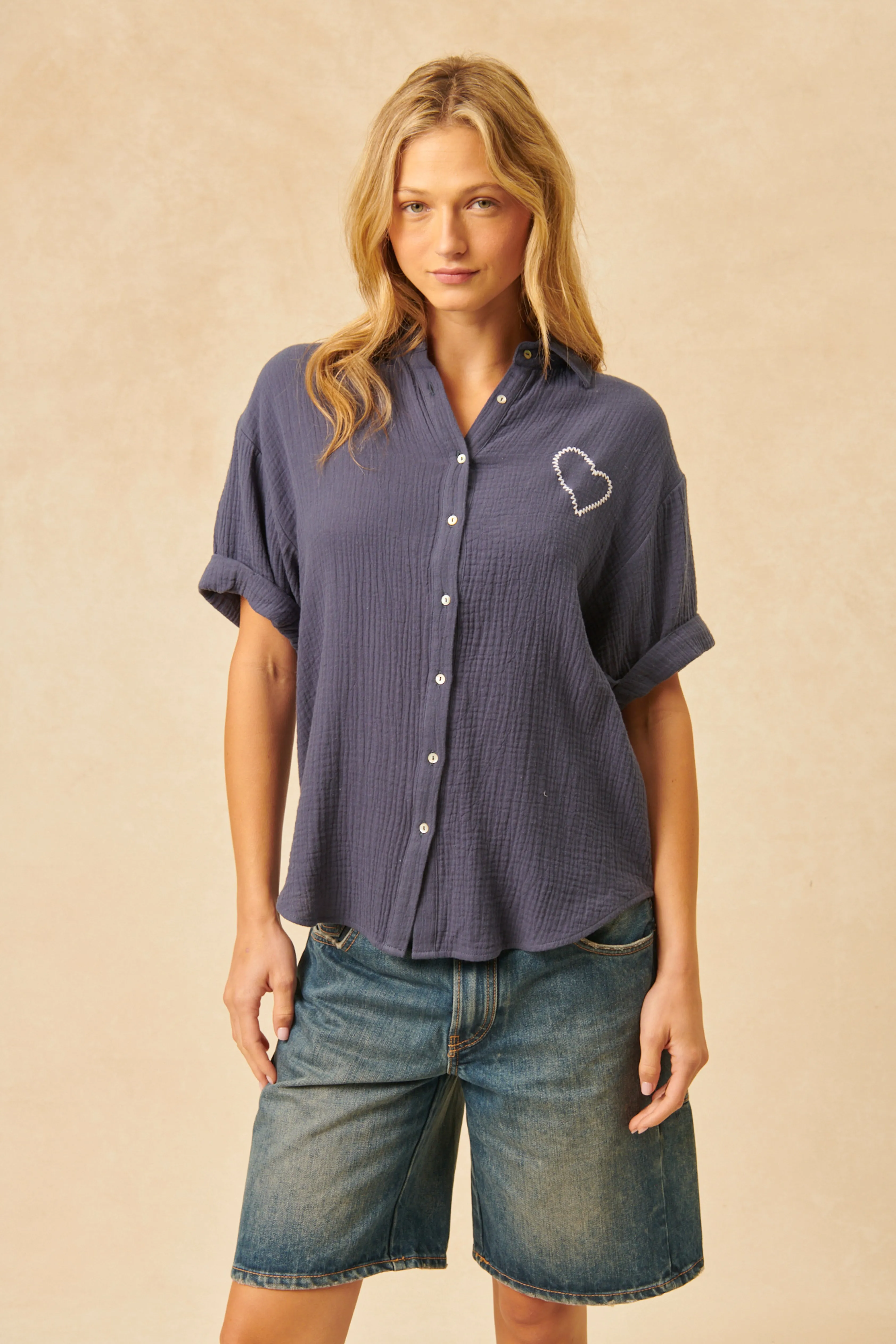 Felix Button Down Top