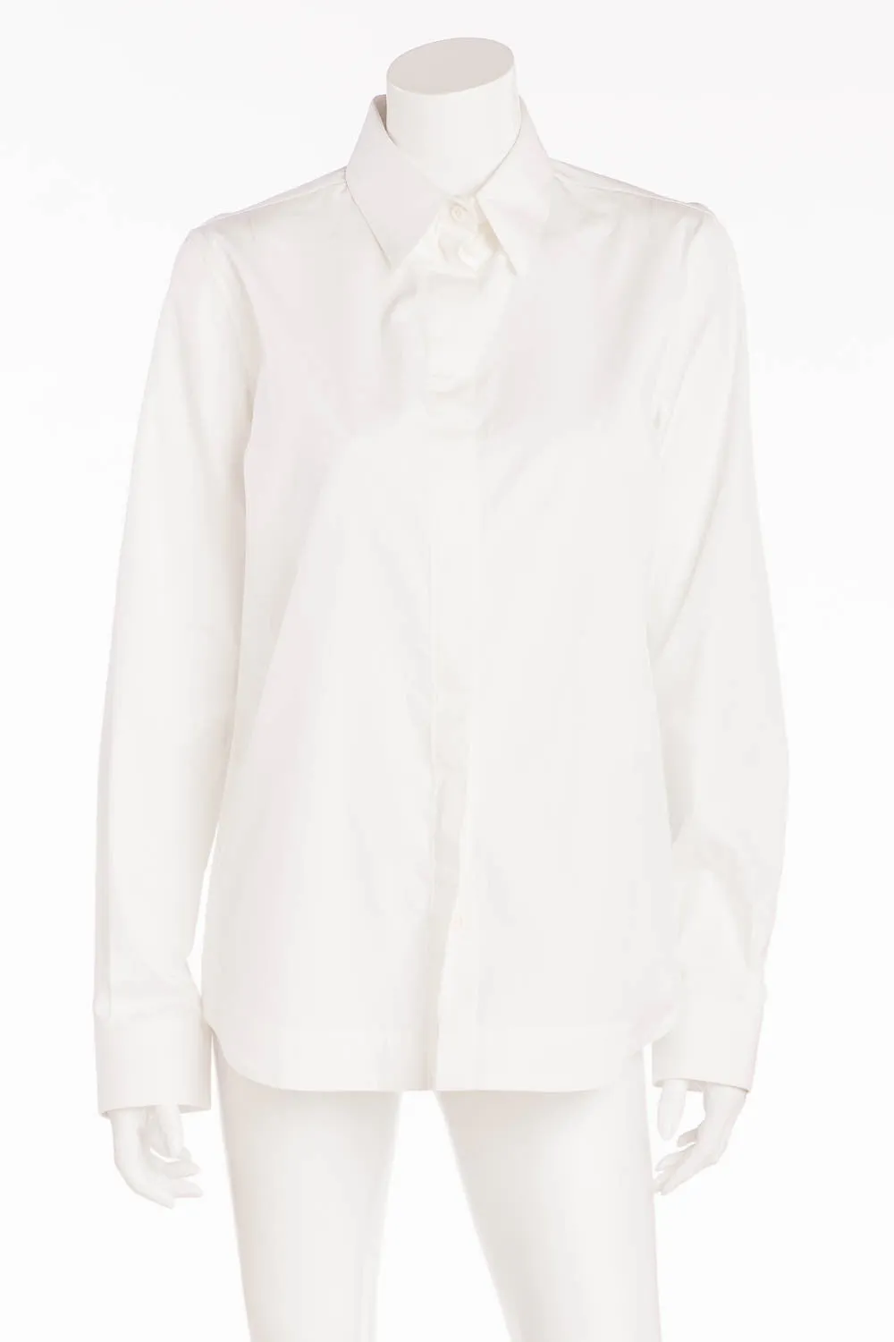 Givenchy - White Long Sleeve Button Down NWT - FR 40