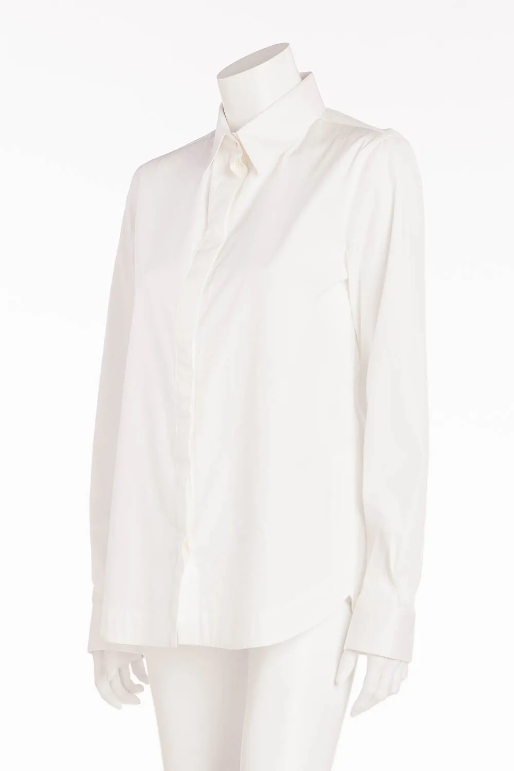 Givenchy - White Long Sleeve Button Down NWT - FR 40
