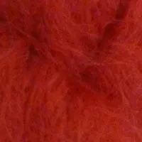 Hand knit V neck batwing sweater (Alpaca) red stripe