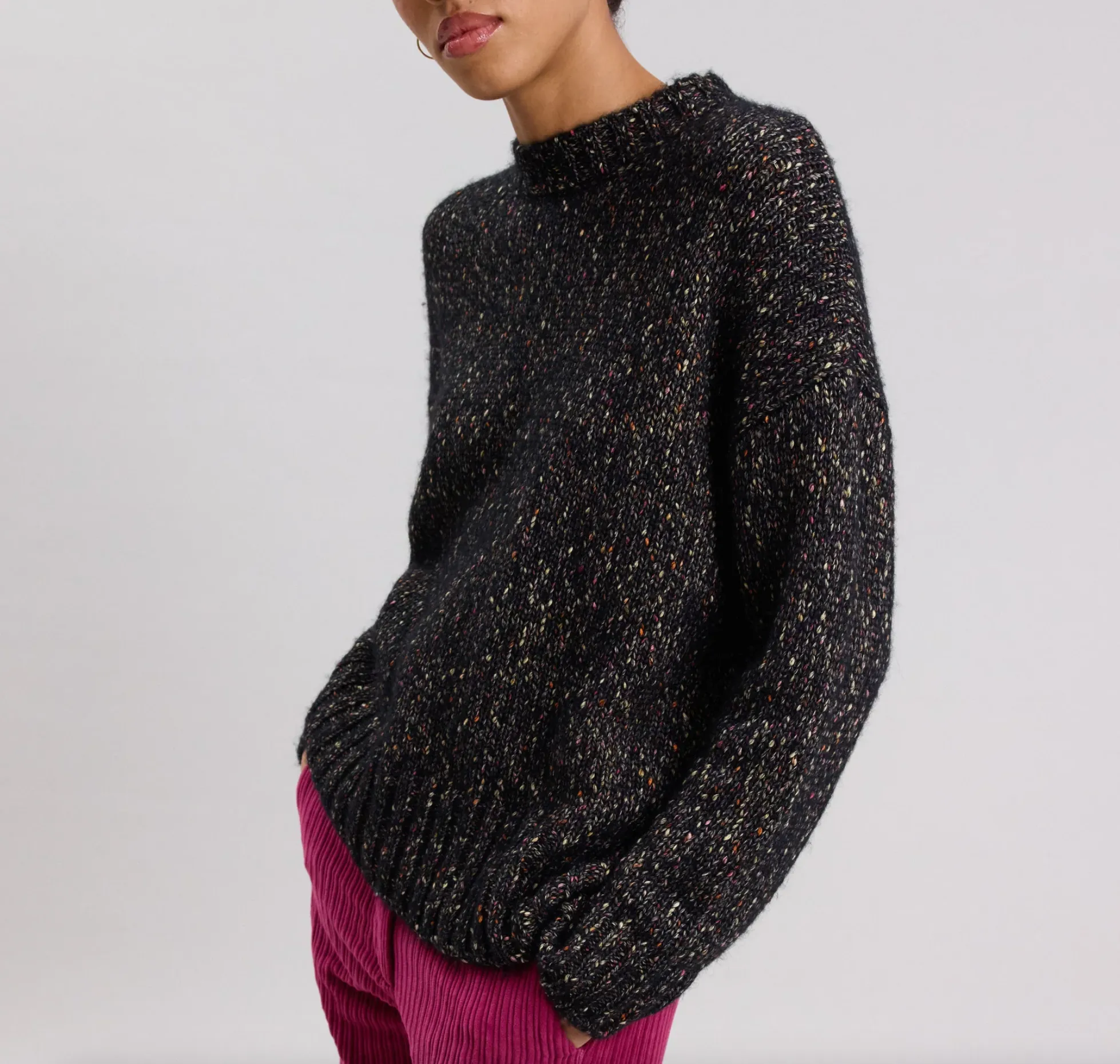 Hartford Women Maral Crewneck Sweater Black