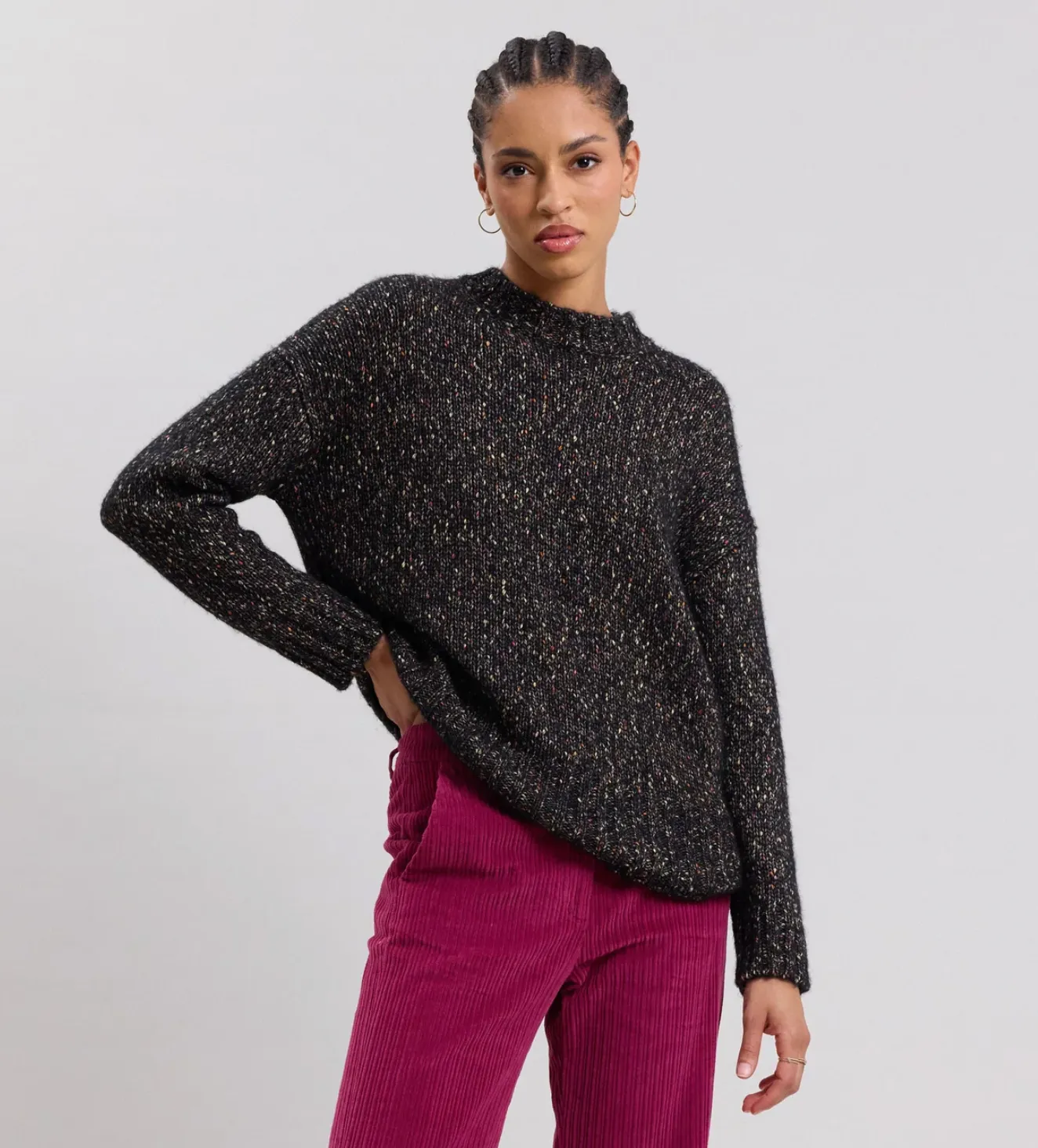Hartford Women Maral Crewneck Sweater Black