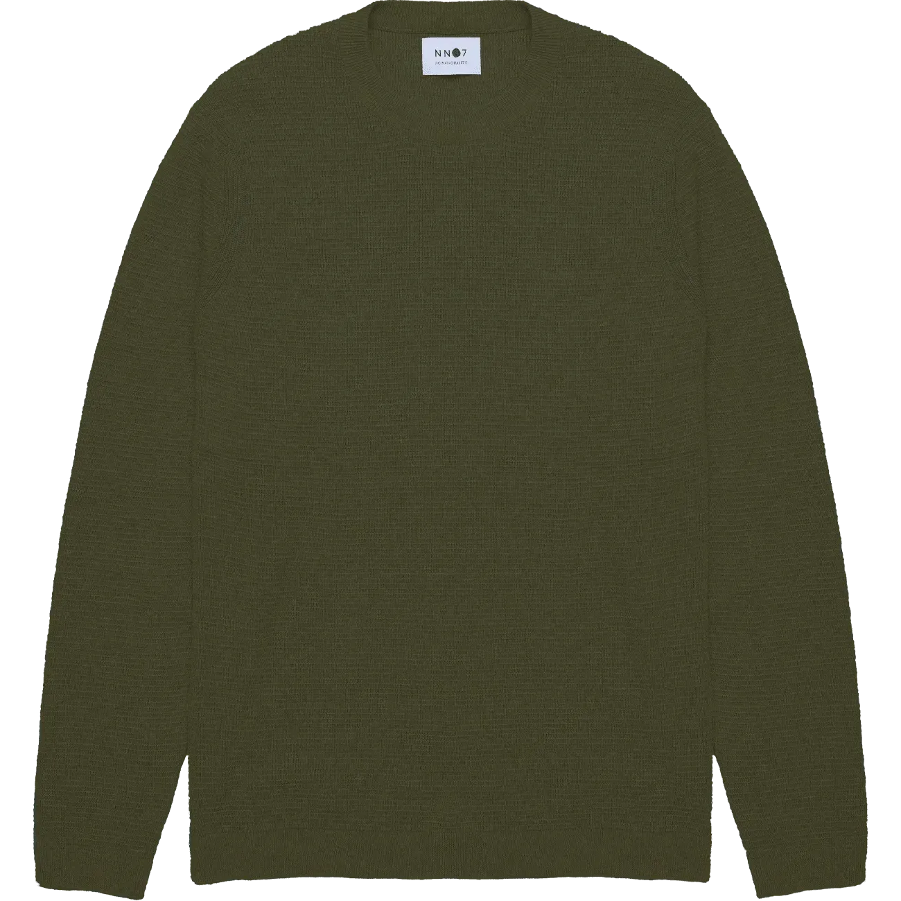 Julian Melange Waffle Knit - Army