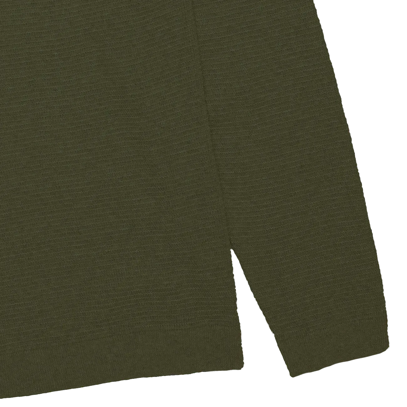 Julian Melange Waffle Knit - Army