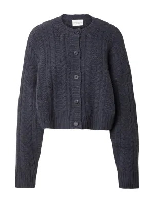 Knitted cardigan About You Rosie, basalt gray