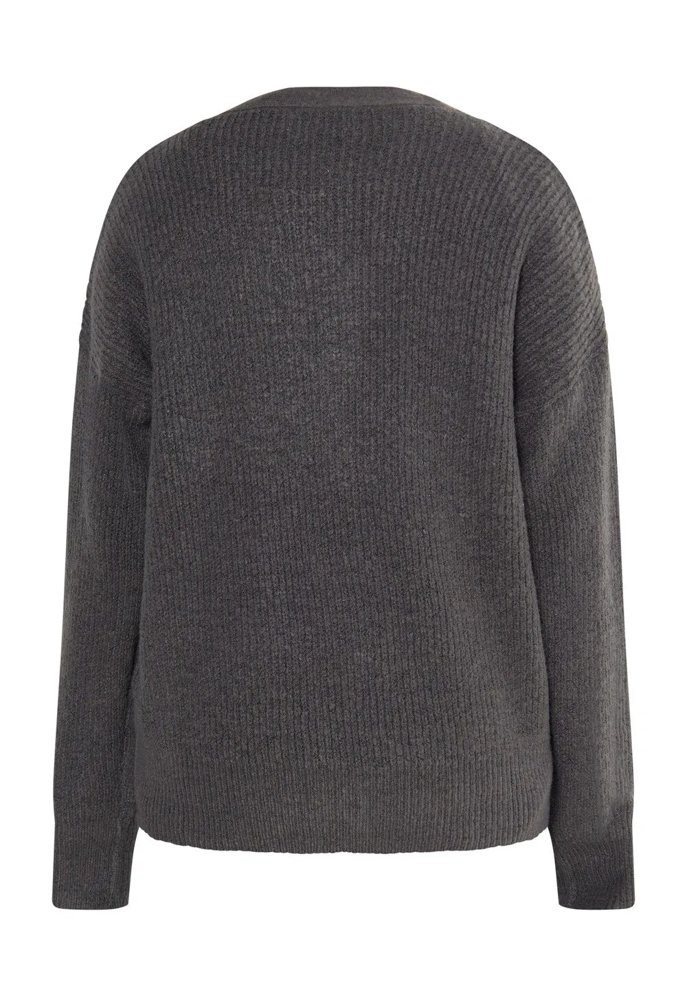 Knitted cardigan Usha Pryam, anthracite