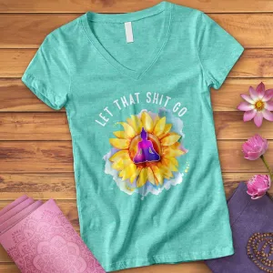 Let That Shit Go V-Neck