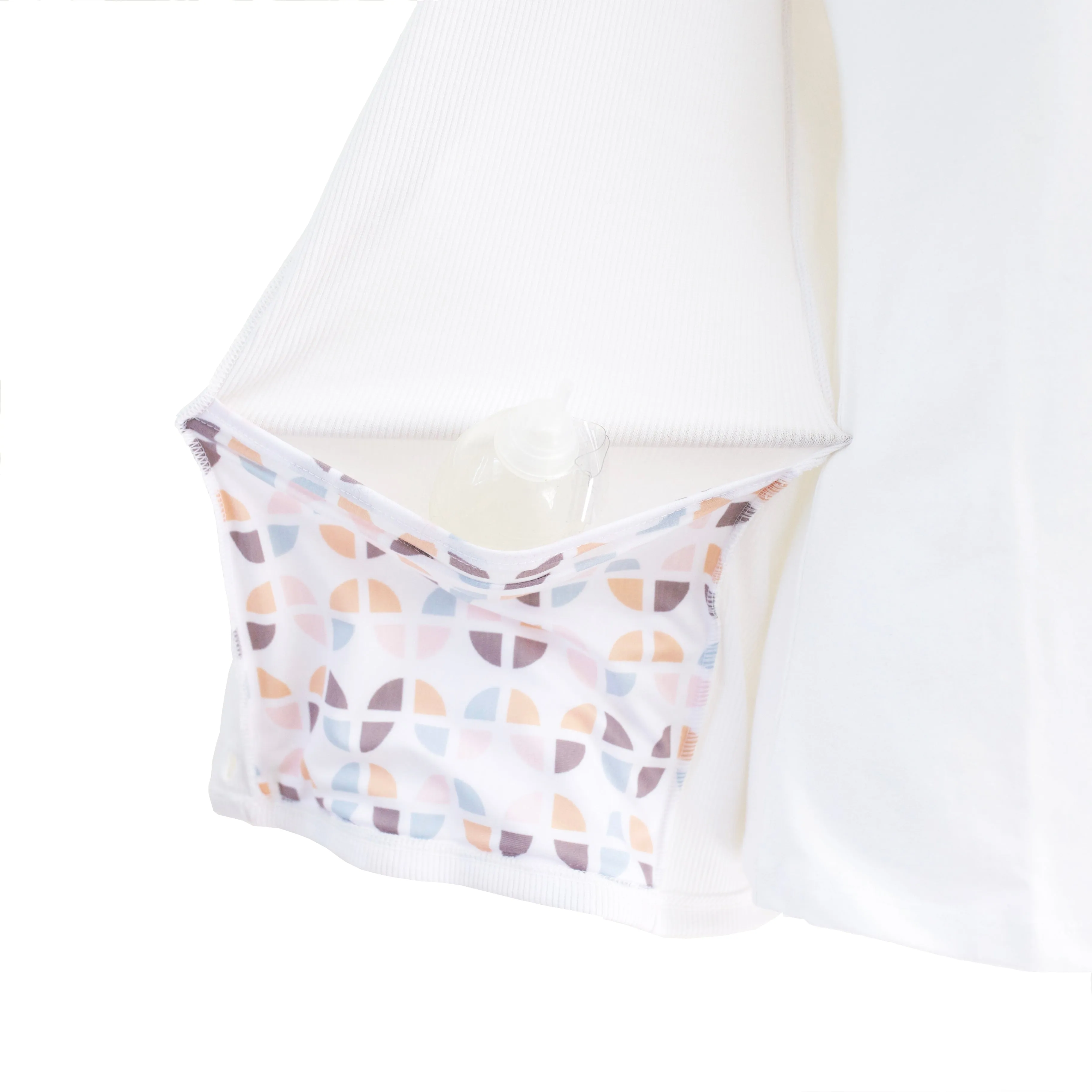 Mastectomy Recovery Button Down Tank with Surgical Drain Pockets