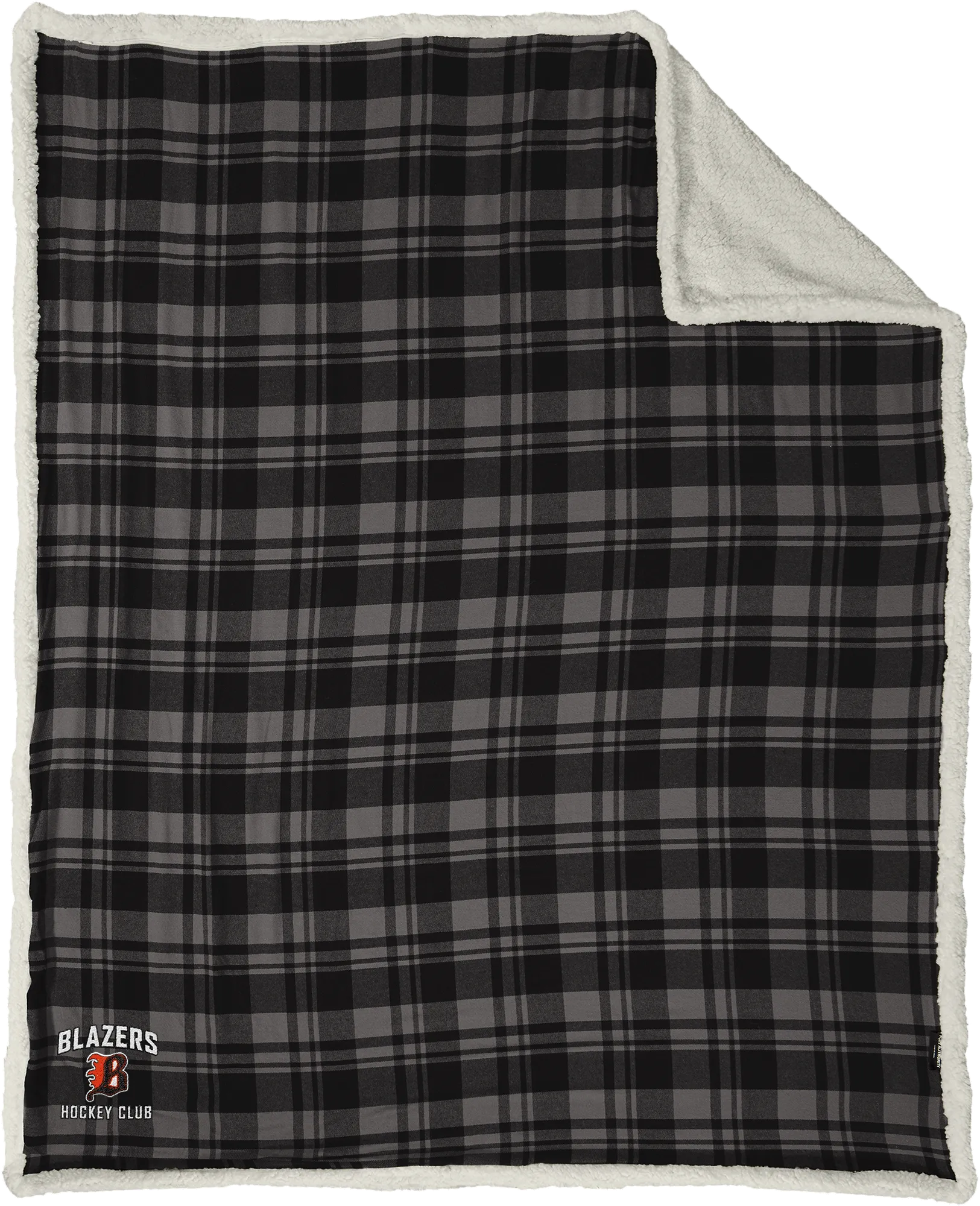 Philadelphia Blazers Flannel Sherpa Blanket