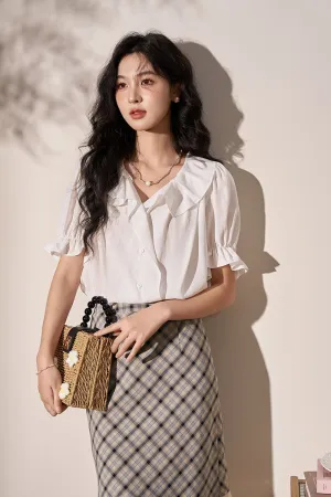 Puff Sleeve Blouse for Women