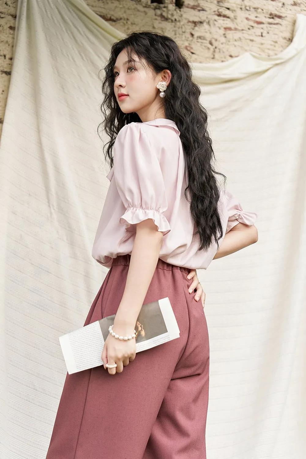 Puff Sleeve Blouse for Women