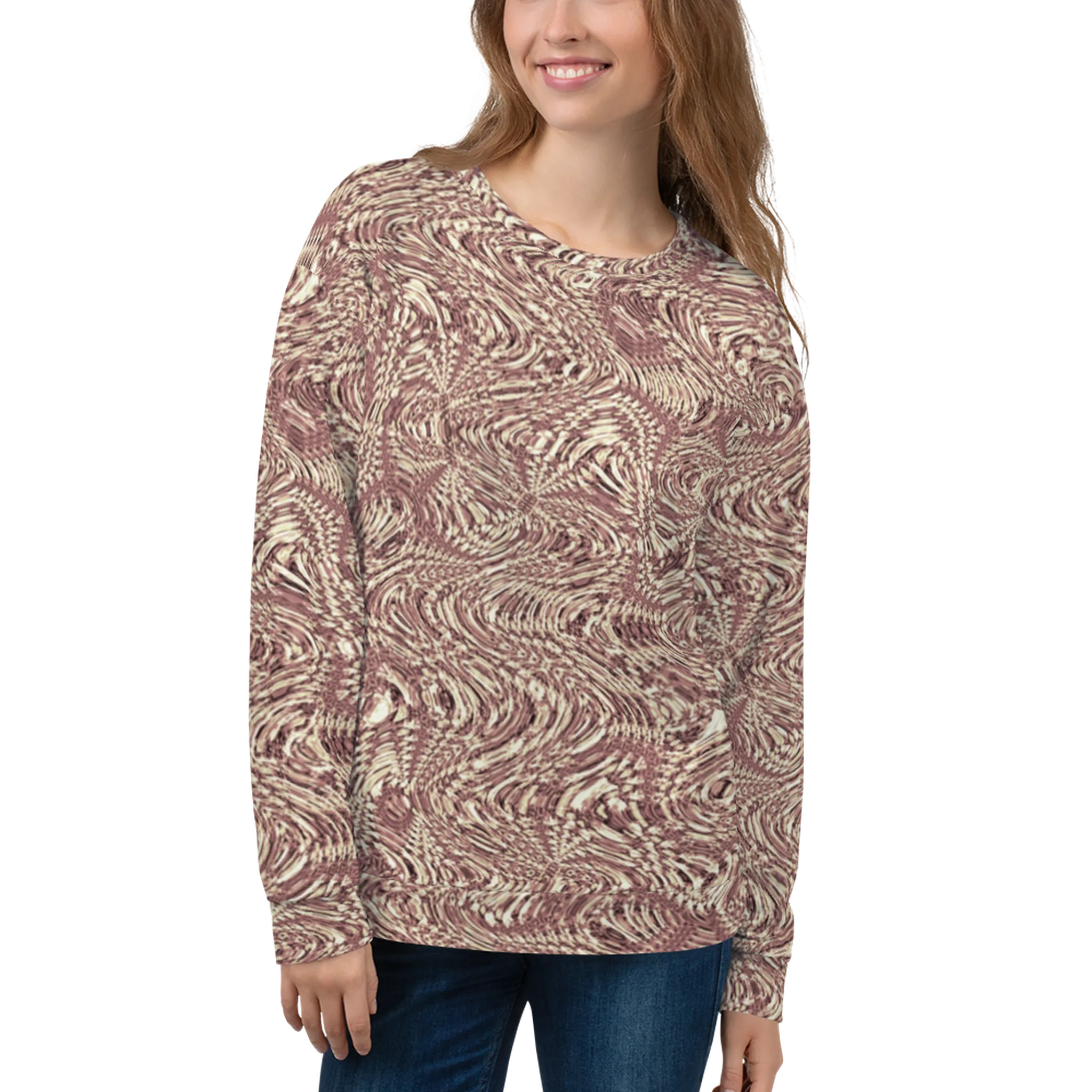 Recursia Alchemical Vision Women's Sweatshirt In Pink