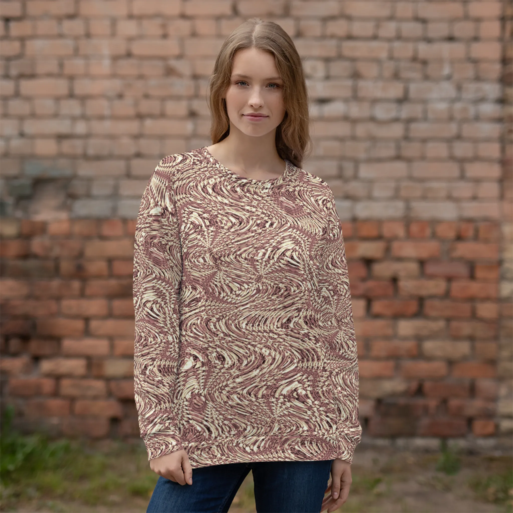 Recursia Alchemical Vision Women's Sweatshirt In Pink