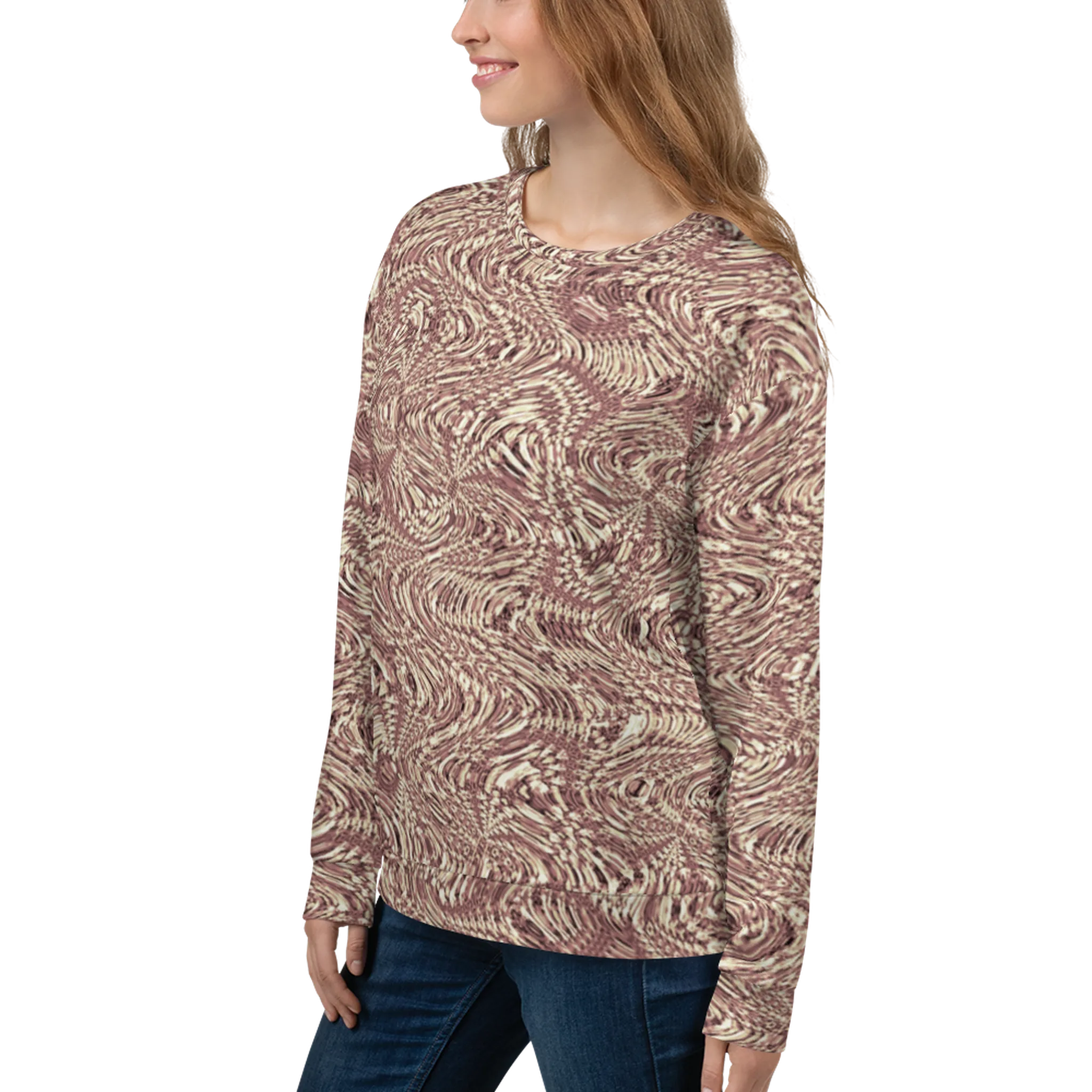 Recursia Alchemical Vision Women's Sweatshirt In Pink