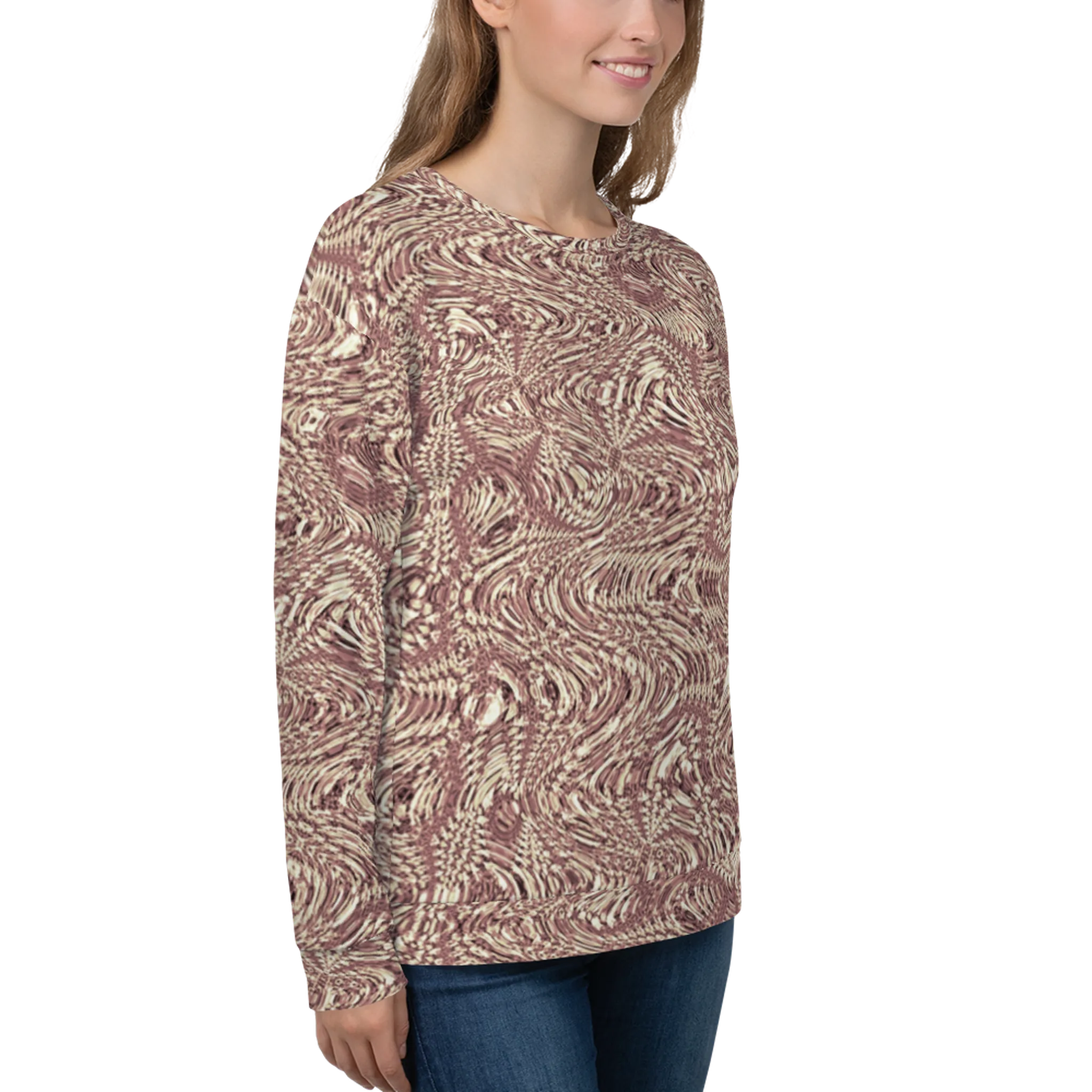 Recursia Alchemical Vision Women's Sweatshirt In Pink