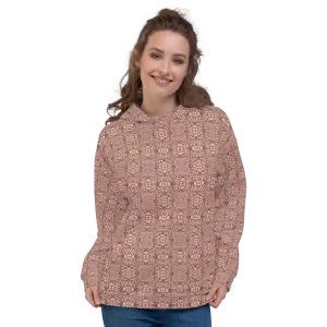 Recursia Indranet Women's Hoodie In Pink