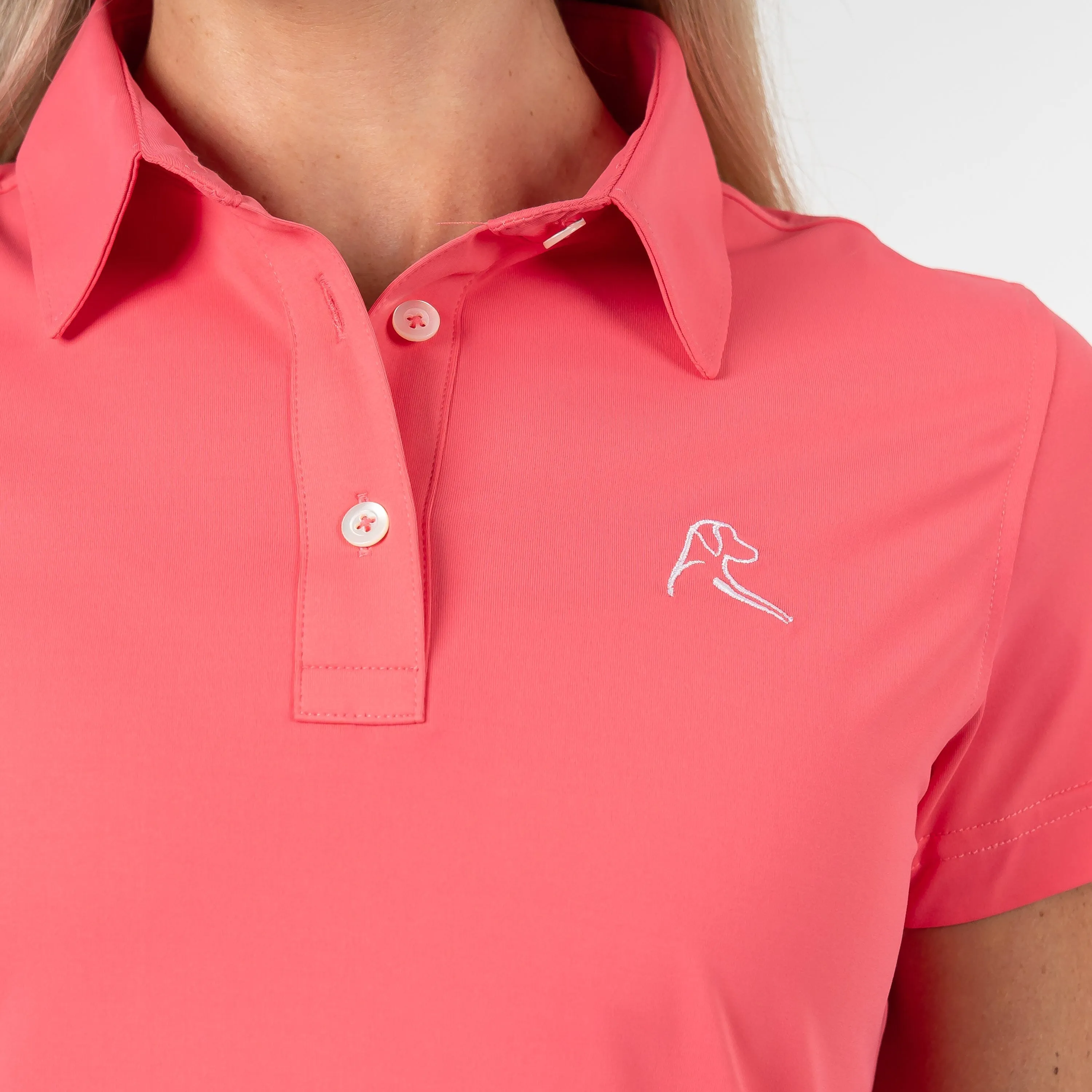 Solid Performance Polo | Solid - Watermelon