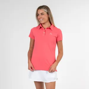 Solid Performance Polo | Solid - Watermelon