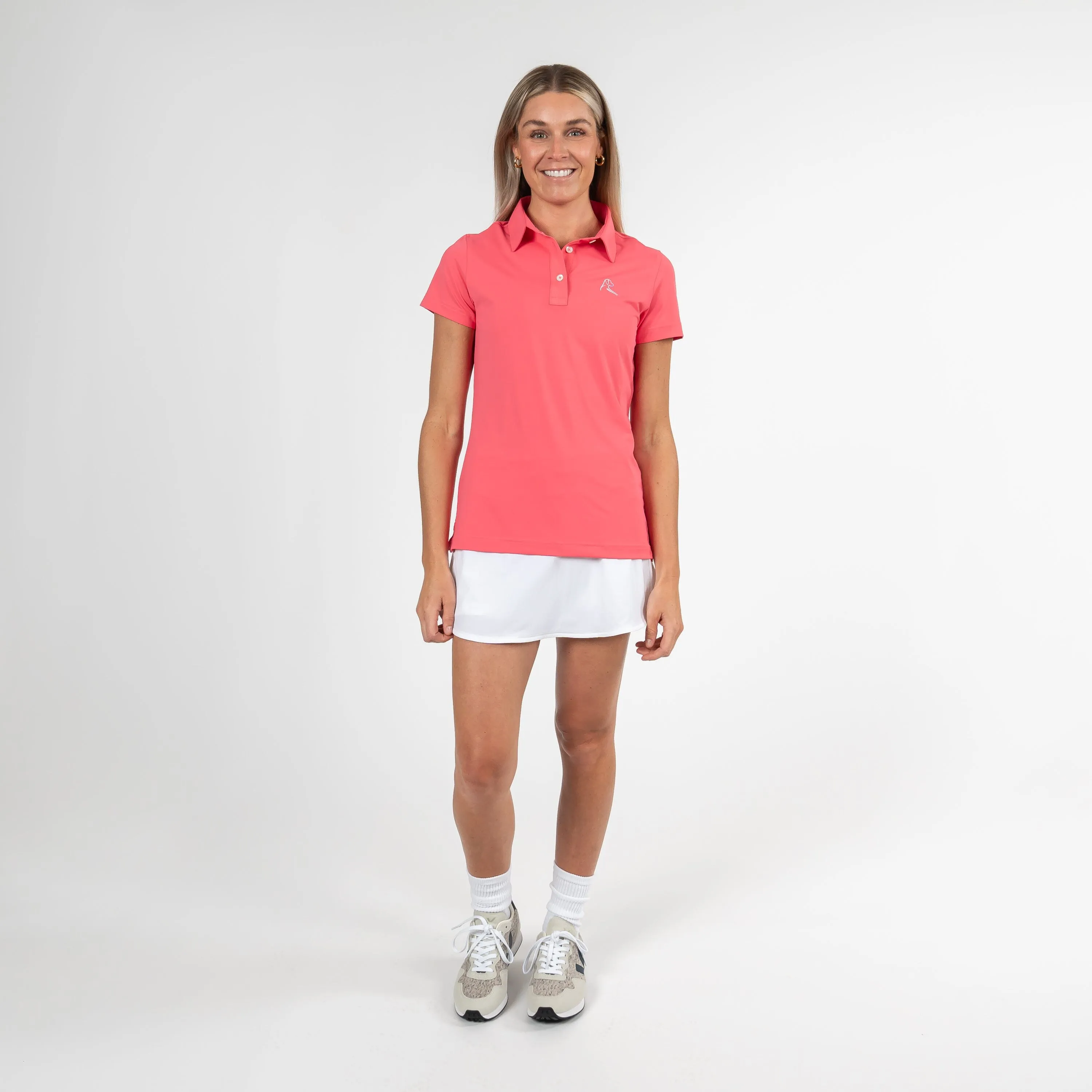 Solid Performance Polo | Solid - Watermelon