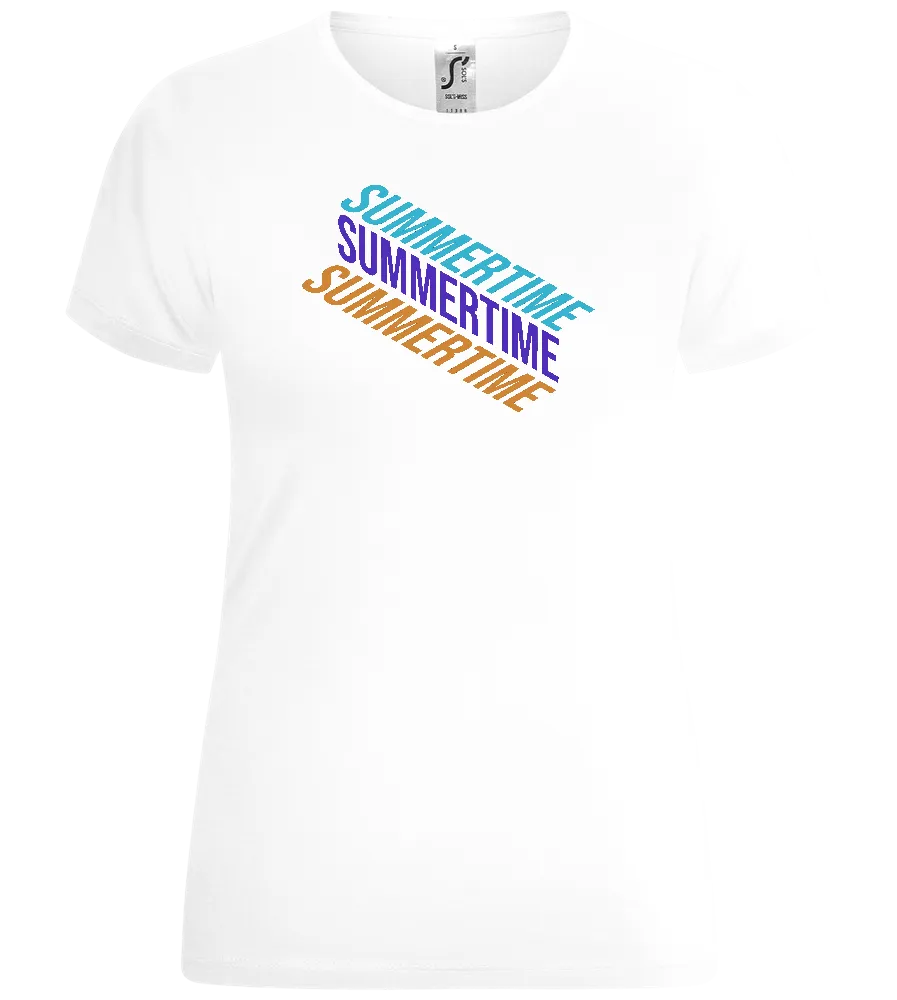 Summertime Design - Comfort women's t-shirt