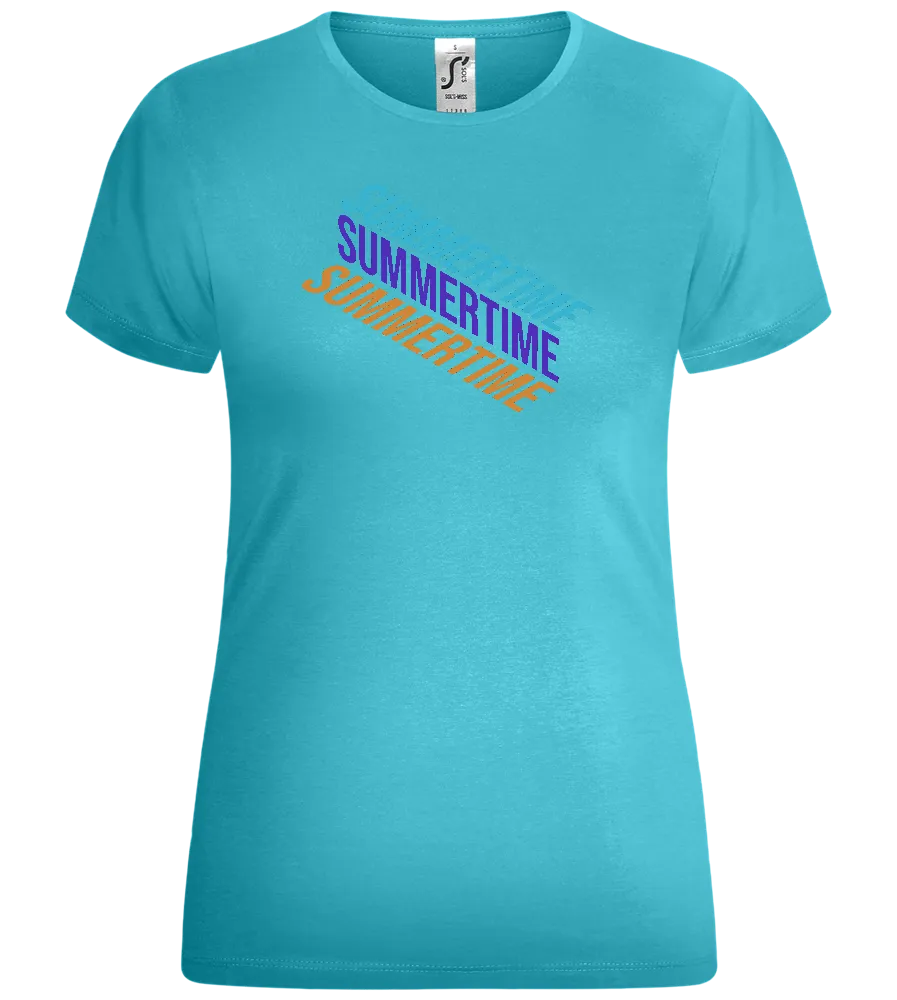 Summertime Design - Comfort women's t-shirt