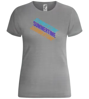 Summertime Design - Comfort women's t-shirt