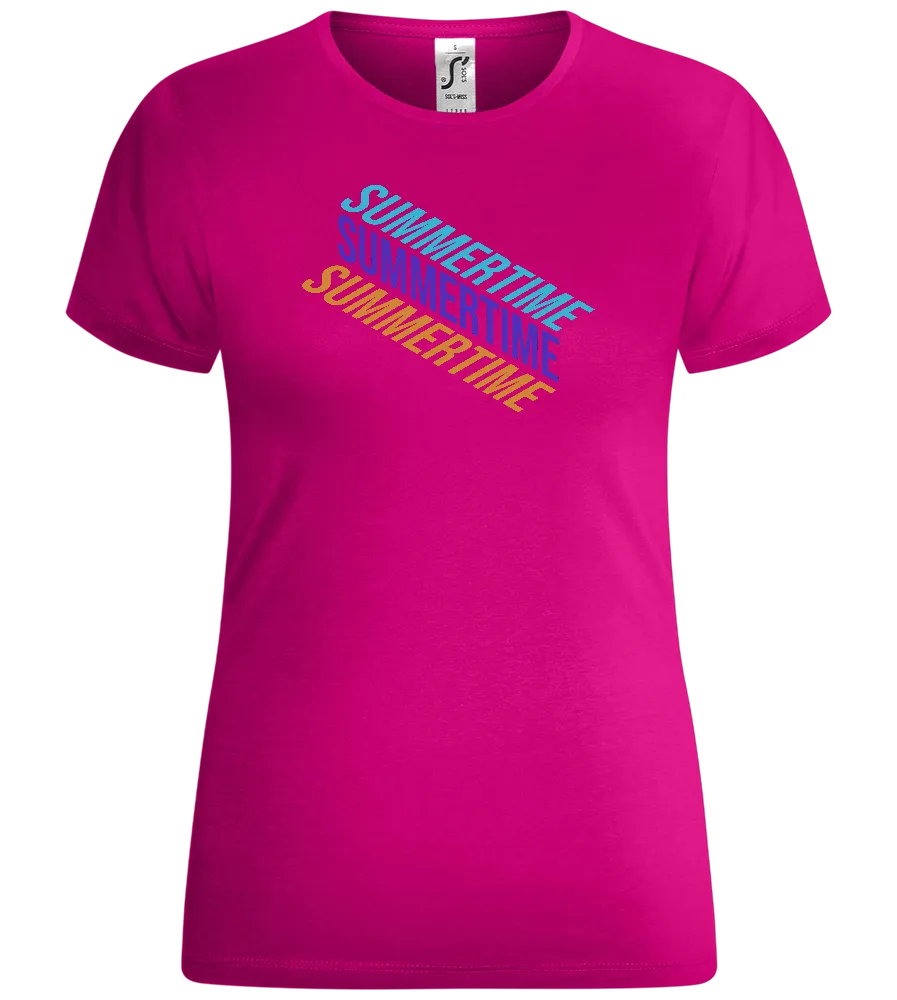 Summertime Design - Comfort women's t-shirt