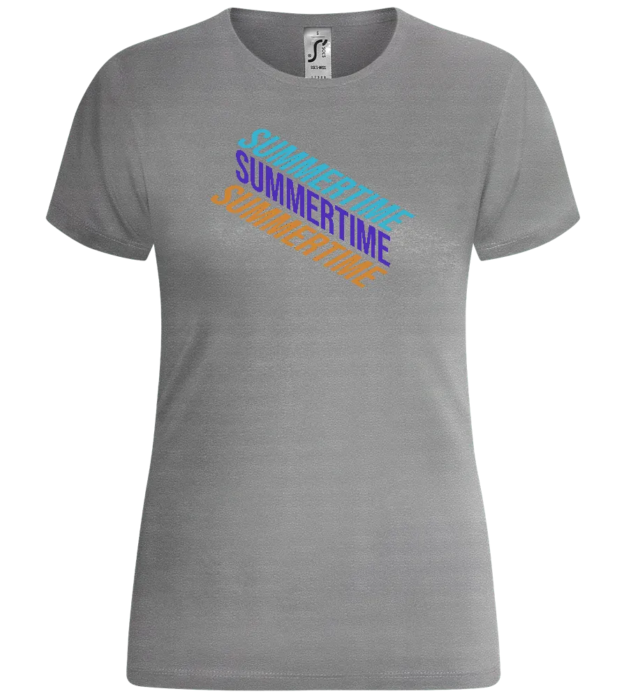 Summertime Design - Comfort women's t-shirt