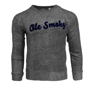 TERRY RAGLAN CREWNECK - NAVY
