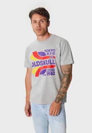 Tokyopolis T-Shirt Heather Grey