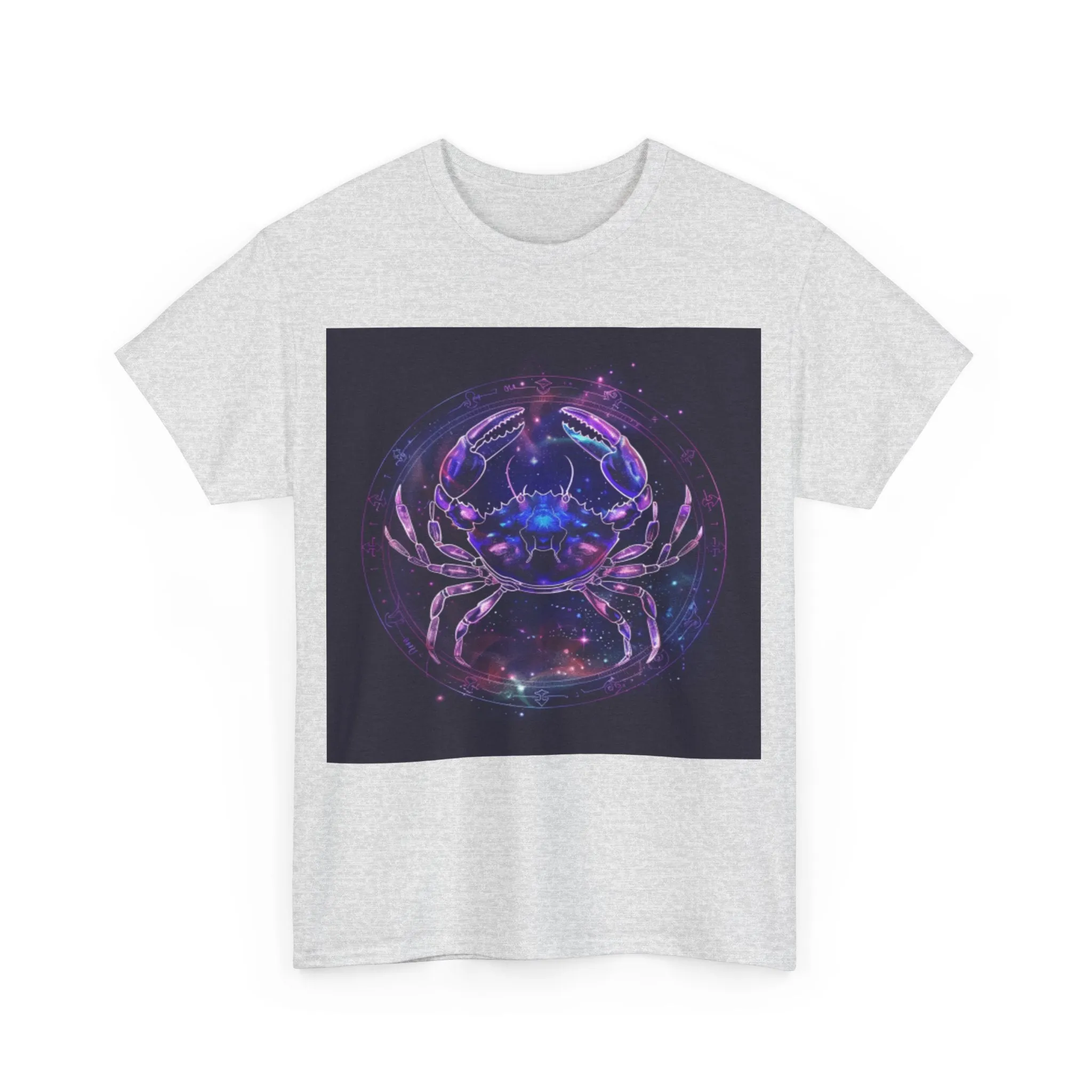 Zodiac Cancer Unisex Heavy Cotton Tee
