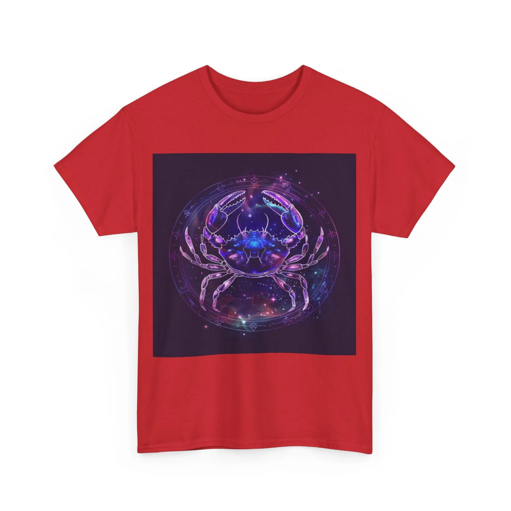 Zodiac Cancer Unisex Heavy Cotton Tee