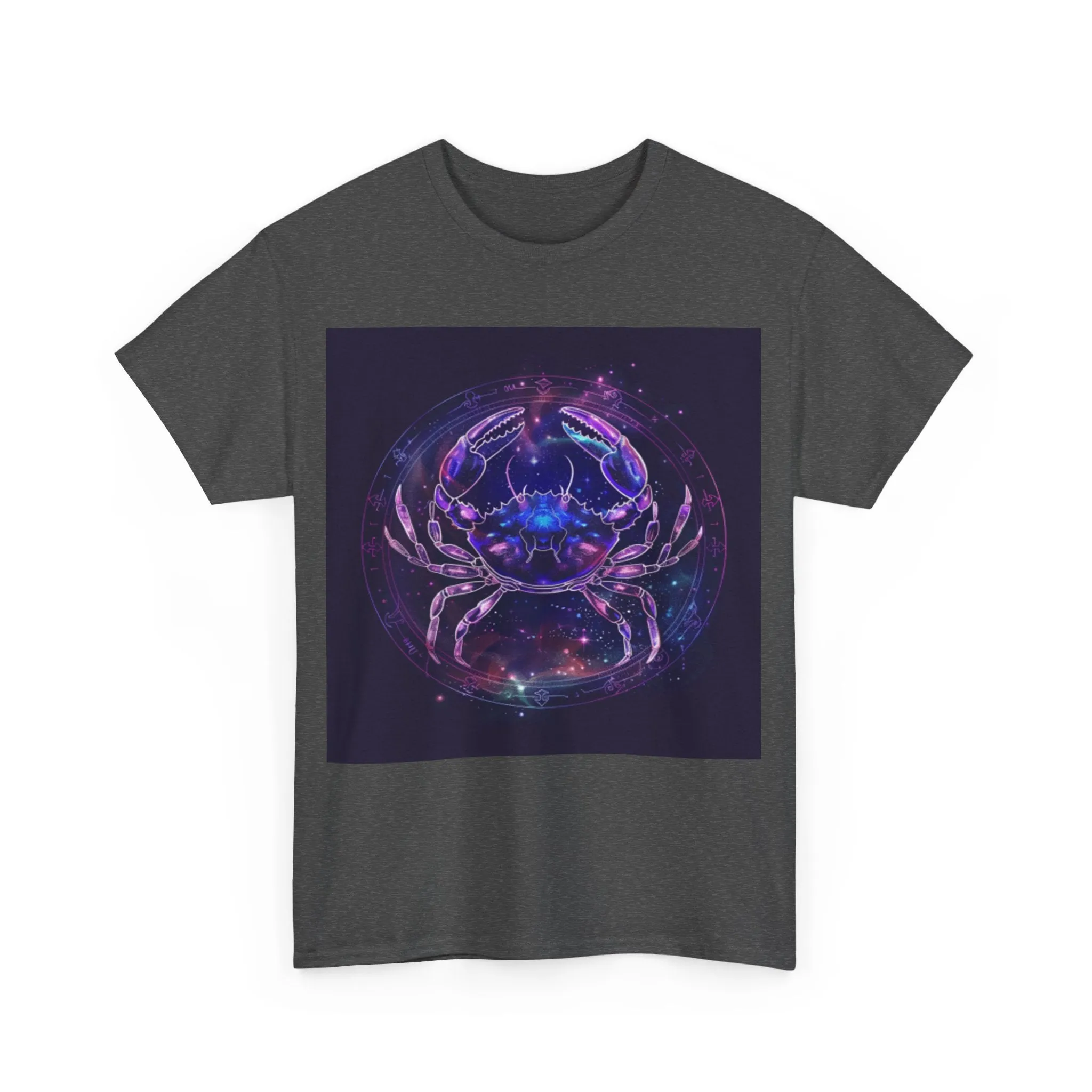 Zodiac Cancer Unisex Heavy Cotton Tee