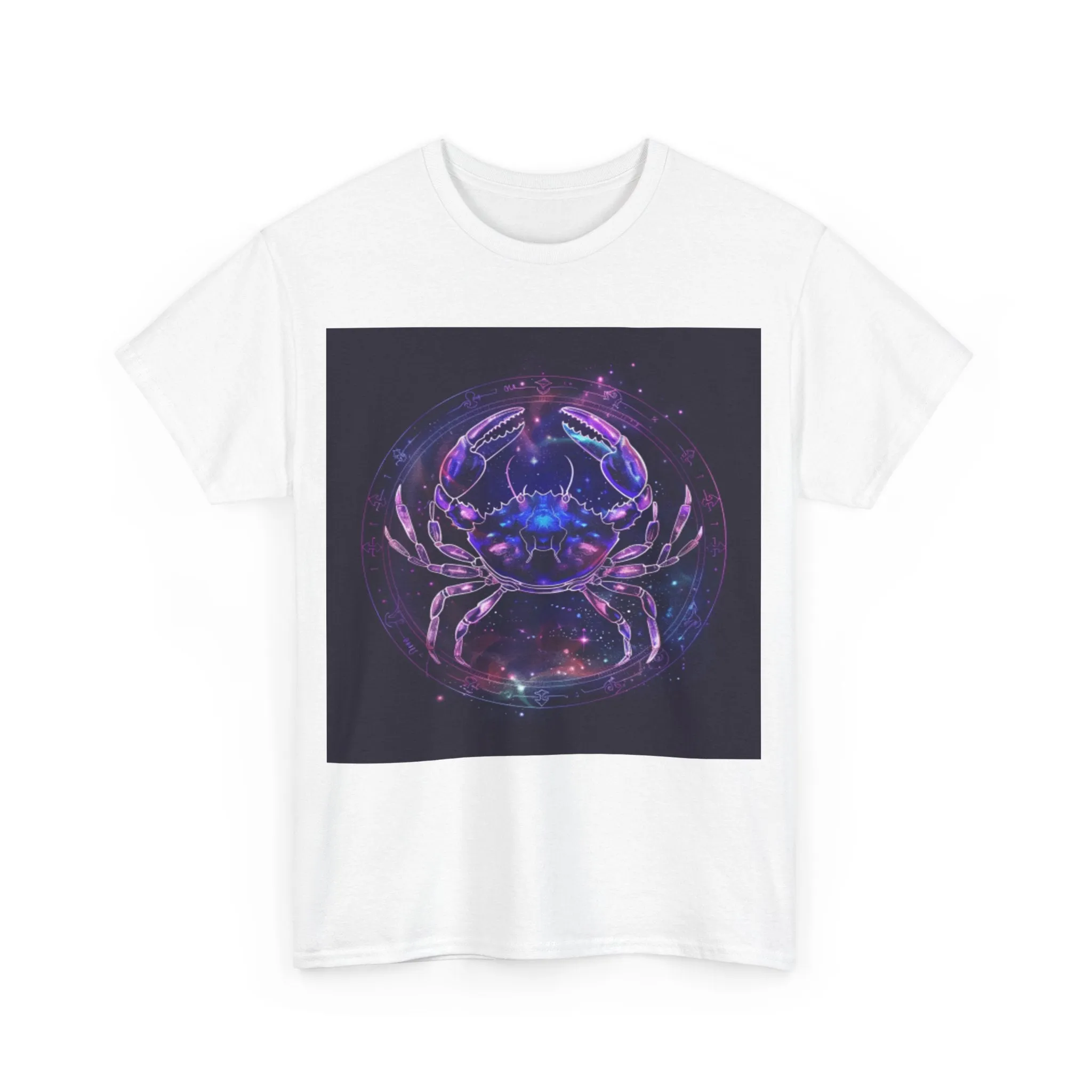 Zodiac Cancer Unisex Heavy Cotton Tee