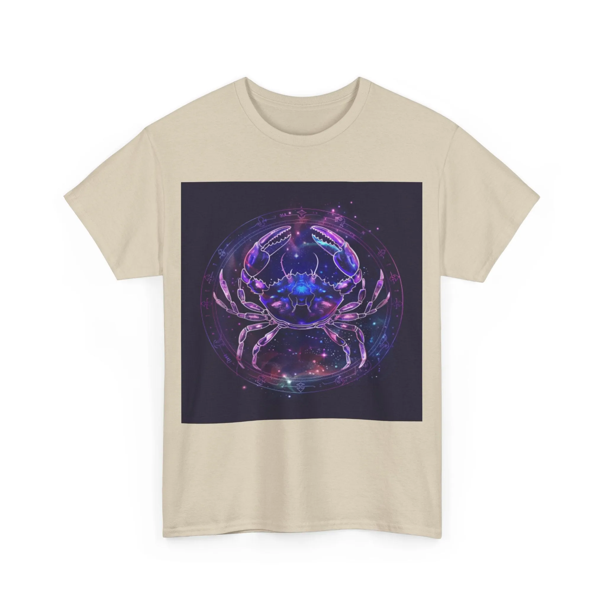 Zodiac Cancer Unisex Heavy Cotton Tee