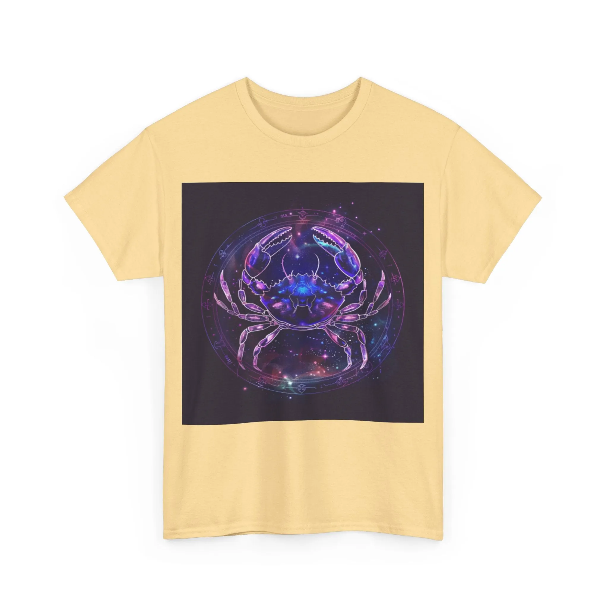 Zodiac Cancer Unisex Heavy Cotton Tee